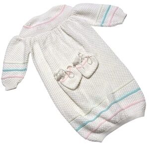 Cozy White and Pastel Kids Matching Set